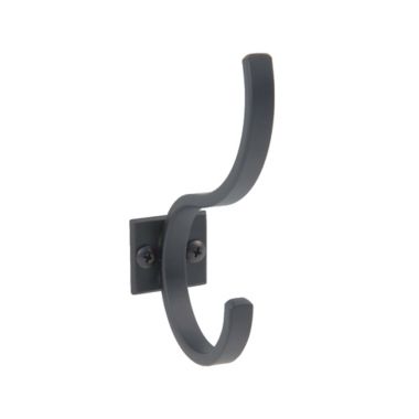 Spectrum&trade; Richmond Wall Mount Hat and Coat Hook in Grey. View a larger version of this product image.