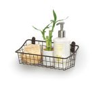 Alternate image 5 for Spectrum&reg; Vintage Small Cabinet &amp; Wall Mount Basket in Bronze