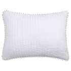 Alternate image 0 for Levtex Home Pom Pom King Pillow Sham in White