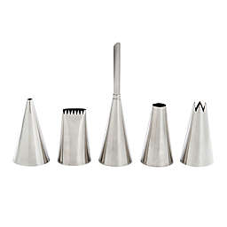 Mrs. Anderson's Baking® 5-Piece Stainless Steel Decorating Pastry Set