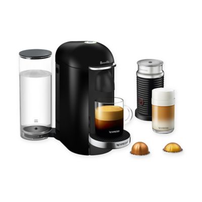 Nespresso&reg; by Breville&reg; VertuoPlus Deluxe Coffee and Espresso Maker Bundle in Black