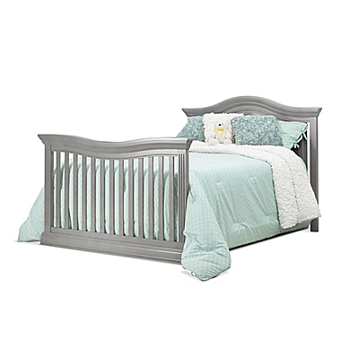 Sorelle Providence 4-in-1 Convertible Crib in Stone Grey. View a larger version of this product image.