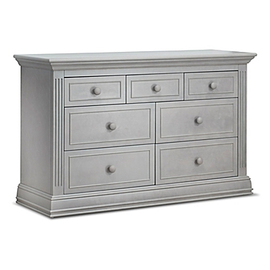 Sorelle Providence 7-Drawer Double Dresser in Stone Grey. View a larger version of this product image.