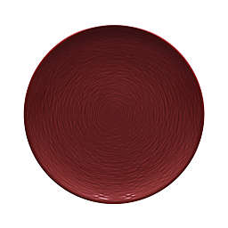 Noritake® Red on Red Swirl Coupe Dinner Plate