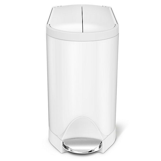 Alternate image 1 for simplehuman® 10-liter Butterfly Step Trash Can