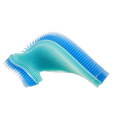 Innobaby&reg; Fish Baby Bath Scrub in Blue. View a larger version of this product image.