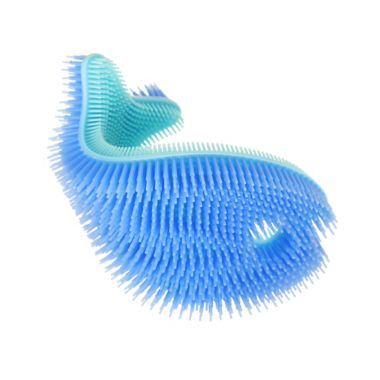 Innobaby&reg; Fish Baby Bath Scrub in Blue. View a larger version of this product image.