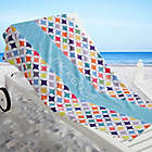 Alternate image 1 for Geometric Beach Towel