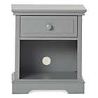 Alternate image 2 for Child Craft&reg; Universal Select 1-Drawer Nightstand in Cool Grey