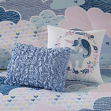 Urban Habitat Kids Cloud 5-Piece Full/Queen Duvet Cover Set in Purple. View a larger version of this product image.