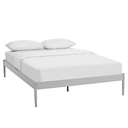 Modway Elsie Queen Bed Frame in Grey