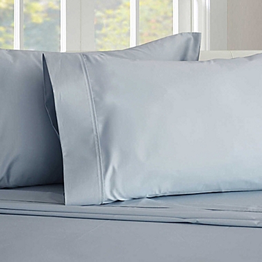 Therapedic&reg; 450-Thread-Count Full Sheet Set in Blue. View a larger version of this product image.