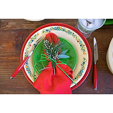 Fiesta&reg; Dinner Plate in Scarlet. View a larger version of this product image.