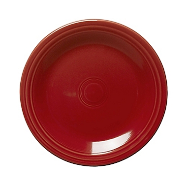 Fiesta&reg; Dinner Plate in Scarlet. View a larger version of this product image.