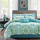 Alternate image 14 for Madison Park Essentials Serenity King Comforter Set in Aqua