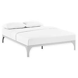 Modway Ollie Twin Bed Frame in Silver