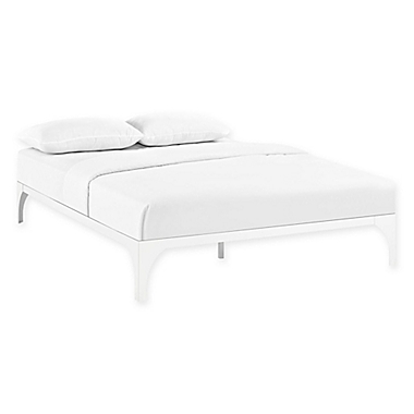 Modway Ollie King Bed Frame in White. View a larger version of this product image.