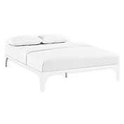 Modway Ollie King Bed Frame in White