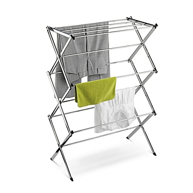 Honey-Can-Do&reg; Commercial Drying Rack in Chrome. View a larger version of this product image.