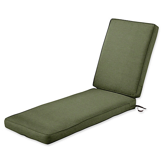 Alternate image 1 for Classic Accessories® Montlake™ FadeSafe 72-Inch x 21-Inch Chaise Cushion