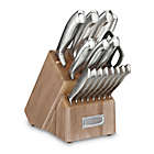 Alternate image 2 for Cuisinart&reg; Classic&trade; Stainless Steel 17-Piece Knife Block Set
