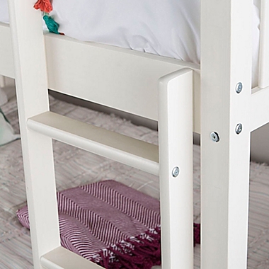 Forest Gate&trade; Charlotte Twin Bunk Bed with Trundle in White. View a larger version of this product image.