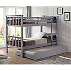 Alternate image 4 for Forest Gate&trade; Charlotte Twin Bunk Bed with Trundle