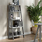 Alternate image 6 for Forest Gate&trade; 55-Inch Modern Ladder Bookcase in Grey