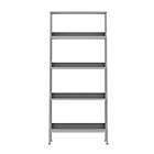 Alternate image 0 for Forest Gate&trade; 55-Inch Modern Ladder Bookcase in Grey