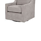 Alternate image 5 for Madison Park Harris Swivel Chair in Grey