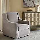 Alternate image 1 for Madison Park Harris Swivel Chair in Grey