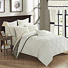 Alternate image 1 for Chic Home Fortville Reversible King Comforter Set in Beige