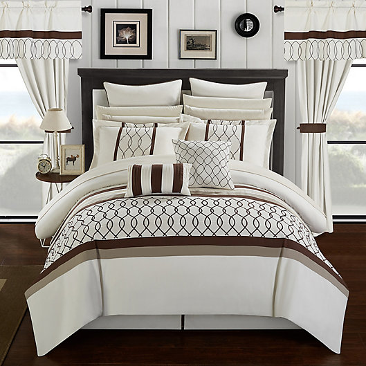 Alternate image 1 for Chic Home Molly 24-Piece Comforter Set