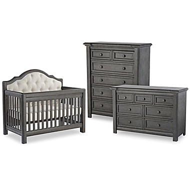 Pali&trade; Cristallo Nursery Furniture Collection in Granite. View a larger version of this product image.