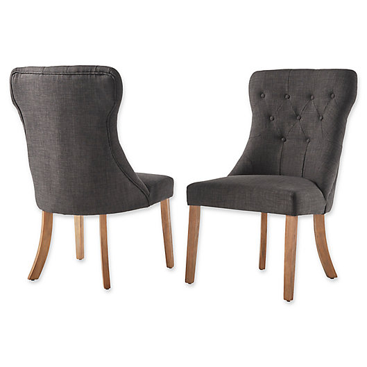 Astoria Tufted Hourglass Dining Chairs, Astoria Collection Outdoor Furniture