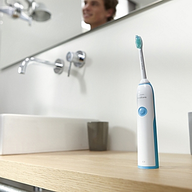 Philips Sonicare&reg; DailyClean 2100 Electric Toothbrush in Blue. View a larger version of this product image.