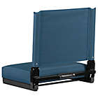 Alternate image 4 for Flash Furniture Ultra-Padded Stadium Chair in Teal