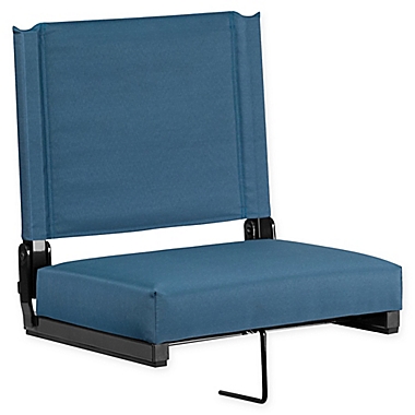 Flash Furniture Ultra-Padded Stadium Chair in Teal. View a larger version of this product image.