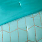 Alternate image 3 for Intelligent Design Raina 5-Piece King/California King Comforter Set in Aqua/Silver