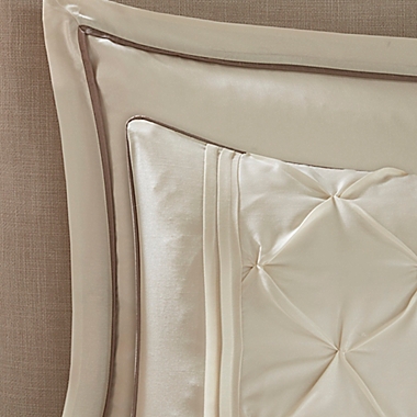 Madison Park&reg; Essentials Joella 24-Piece King Comforter Set in Ivory. View a larger version of this product image.