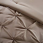 Alternate image 9 for Madison Park&reg; Essentials Joella 24-Piece King Comforter Set in Mushroom