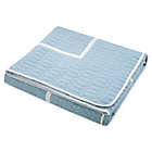 Alternate image 3 for Chic Home Halrowe Reversible Queen Quilt Set in Blue