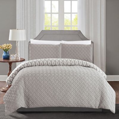 Chic Home Maritoni 7-Piece Reversible King Comforter Set in Silver