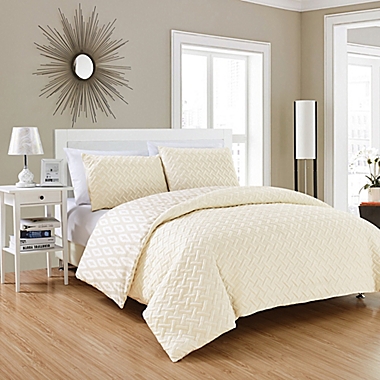 Chic Home Maritoni 7-Piece Reversible King Comforter Set in Beige. View a larger version of this product image.