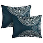 Alternate image 3 for Chic Home Lira 13-Piece Queen Comforter Set in Blue
