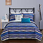 Alternate image 0 for Chic Home Arvin 4-Piece Reversible Twin Quilt Set in Blue