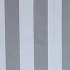 Alternate image 3 for Coastal Stripe 108-Inch Indoor/Outdoor Window Curtain Panel in Dark Grey (Single)