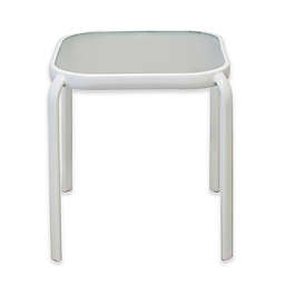 Never Rust Aluminum Outdoor End Table