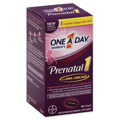 One A Day&reg; Prenatal 1 Multivitamin Multimineral Softgels