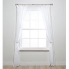 Alternate image 2 for Umbra&reg; Cafe Ball Finial 18 to 28-Inch Adjustable Curtain Rod in Nickel